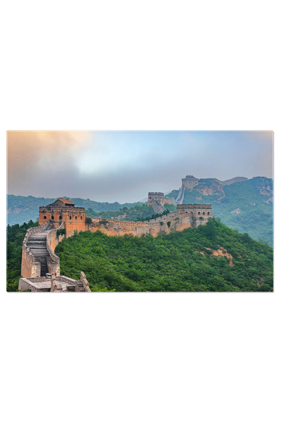 StoryGift Romania Tablou Canvas: Peisaj Autentic Chinezesc - Zid, Arhitectura...