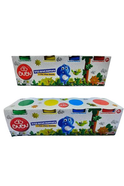 Bubu Bu-Bu 4 Piece Play Dodder 500 Gr (2 Pieces)