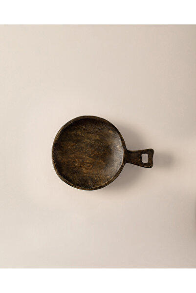 Madame Coco Fleurs Decorative Plate - Brown