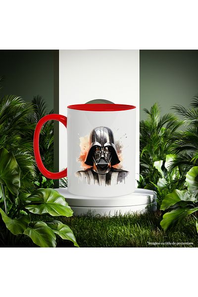 StoryGift Romania Cana Cu Darth Vader, Sf, Star Wars, Costum, Anakin Skywalker, Multicolor 330 Ml,, Cu ,stg