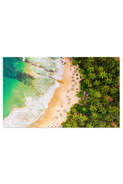 StoryGift Romania Tablou Canvas: Zi De Vacanta - Vedere Aeriala La Apus De So...