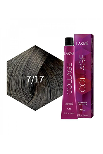 LAKMÉ لاكمي كولاج كلير صبغة شعر - اشقر رمادي فاتح وسط 7/17
