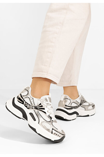 B T Shoes Sneakers Dama Myrle Argintii