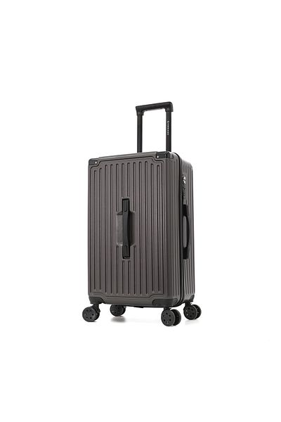 Giordano Hardside Luggage Trolley 3-Piece Set-D.Grey