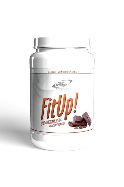 Pro Nutrition Women's Protein With Fruit Pieces Or Chocolate, Fitup! Chocolate 900g