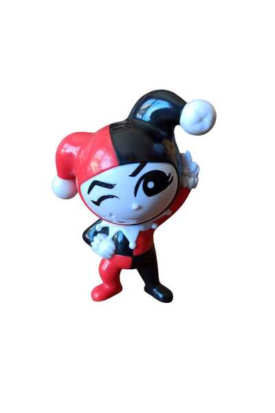Hureggo vintage Justice League Batman Harley Quinn orijinal Oyuncak Figür & 10cm