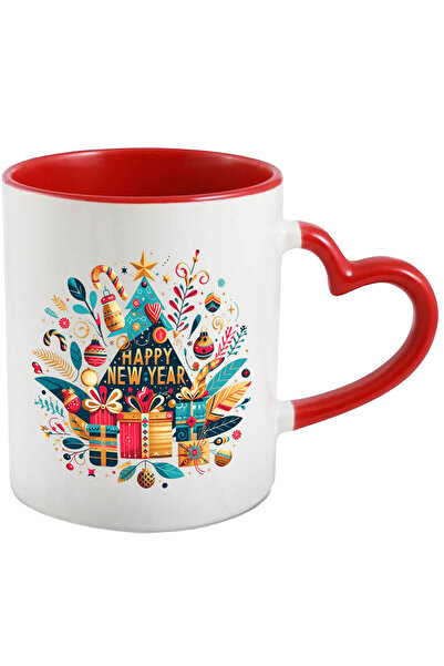 StoryGift Romania Cana Cu Un Brad De Craciun Cu Mesajul "happy New Year" | Il...