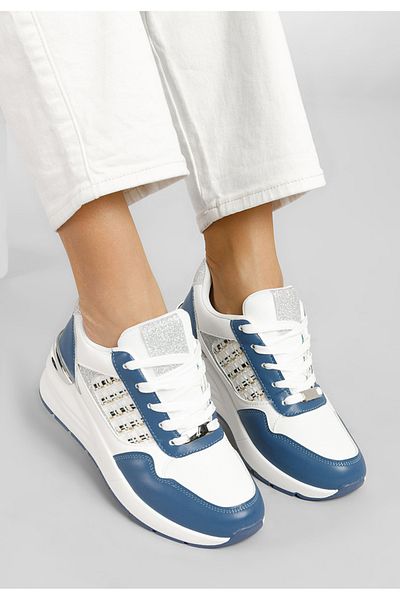 B T Shoes Sneakers Cu Platforma Brynda Bleu