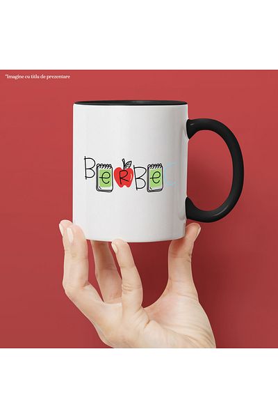 StoryGift Romania Mug With Aries Name, and Funny Message, Curious, Sociable, Galagio, 330ml, Ceram, With