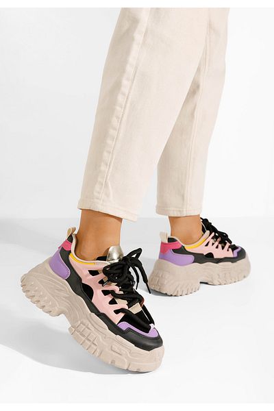 B T Shoes Sneakers Cu Platformă Adane Multicolori