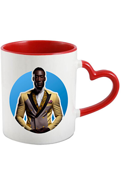 StoryGift Romania Mug With Portrait, Man, Suit, Handkerchief, Multicolor 330m...