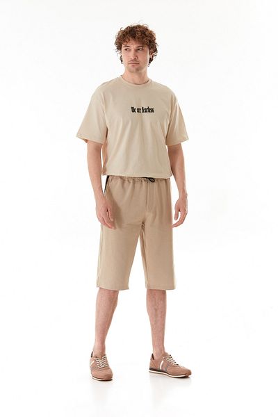 Fulla Moda Σορτς με διπλή τσέπη με κορδόνια