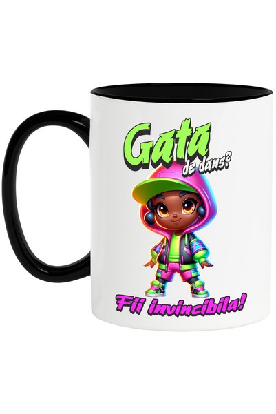 StoryGift Romania Κοριτσίστικη κούπα σε στυλ Hip-Hop, Κείμενο: Είσαι έτοιμη ν...