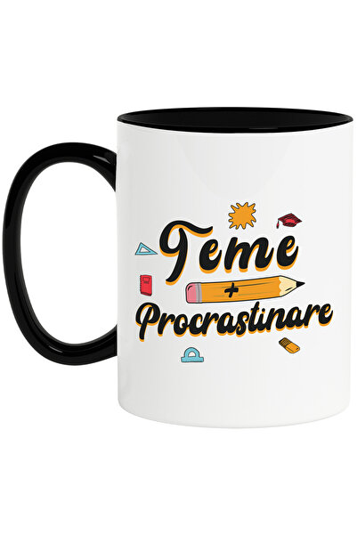 StoryGift Romania Cana Teme Procrastinare Scoala Teme Educatie Copii, 330ml, ...