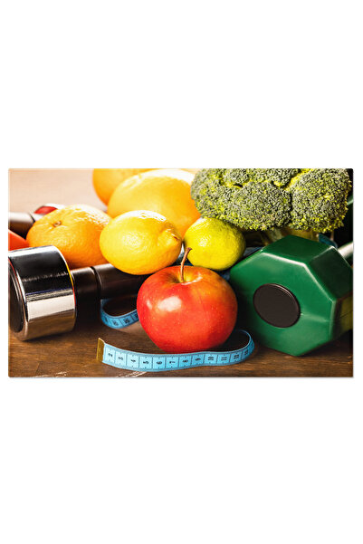 StoryGift Romania Tablou Canvas Vedere Detaliata A Unei Compuneri De Mancare ...