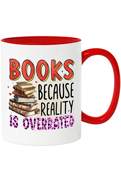 StoryGift Romania Cana Cu Mesajul "books, Because Reality Is Overrated", Cart...