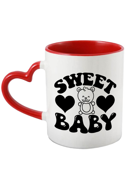 StoryGift Romania Cana Cu Inimioare Si Ursulet Pentru Copilas Cu Mesajul In E...