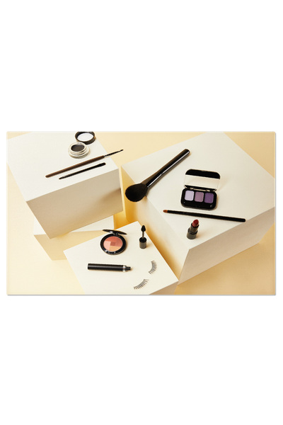 StoryGift Romania Tablou Canvas - Cosmetice In Nuante Pale: Beauty, Cosmetic,...