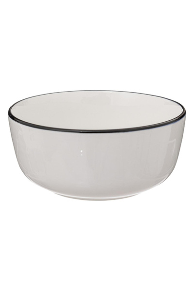 Secret de Gourmet وعاء تقديم دائري من البورسلين من أليكس، مقاس 15 سم