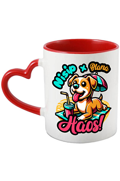 StoryGift Romania Cana Caine Pe Plaja, Nisip Blana=haos Animal De Companie, 3...