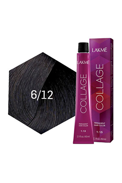LAKMÉ صبغة شعر دائمة كولاج من لاكمي 6/12 اش فيوليت دارك بلوند 60مل