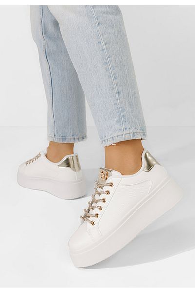 B T Shoes Sneakers Cu Platforma Shauna Albi