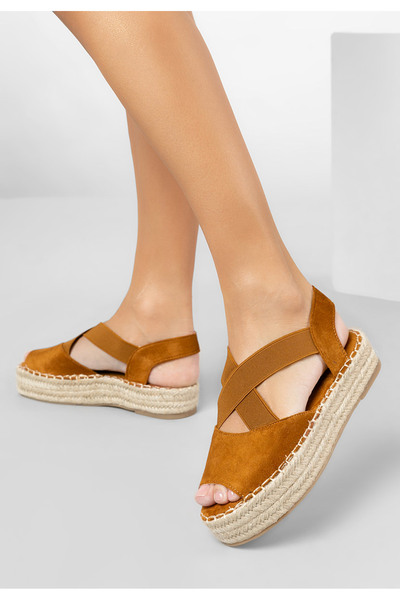 B T Shoes Sandale Tip Espadrile Nola Maro