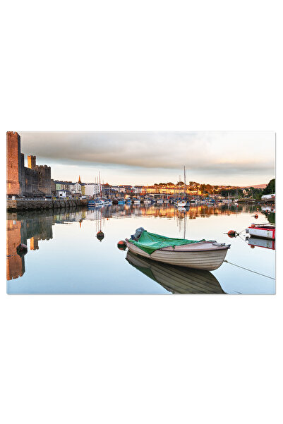 StoryGift Romania Tablou Canvas Luminile Stinse Si Peisajul Arhitectural Al P...