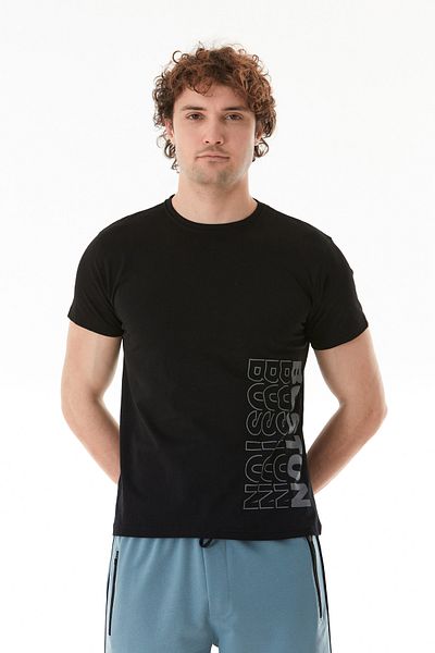 Fulla Moda Μπλουζάκι Boston Summer Printed Crew Neck T-Shirt