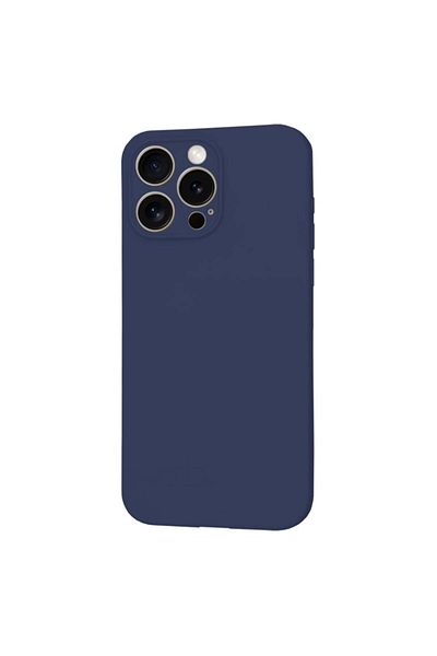 SKYDDAR INNOVATION Husă pentru iPhone 15 Pro Max, silicon catifelat, SoftFlex Magsafe, albastru marin, set de autocolante