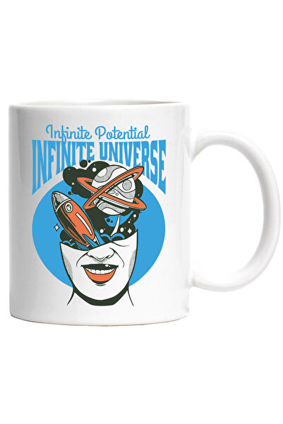 StoryGift Romania Cana Cu Mesaj Infinite Potential Infinite Universe, Planeta...