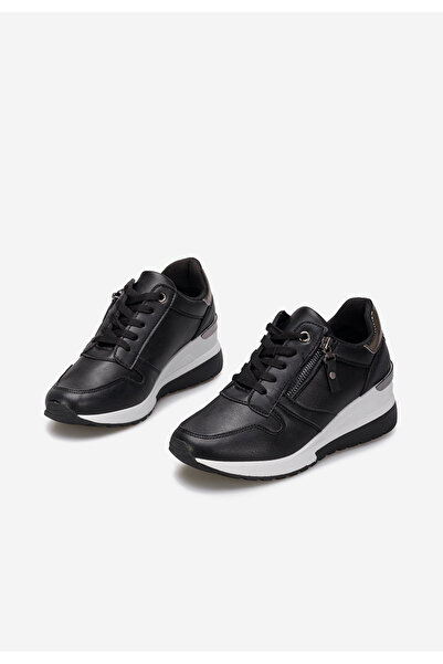 B T Shoes Černé dámské tenisky Rafina