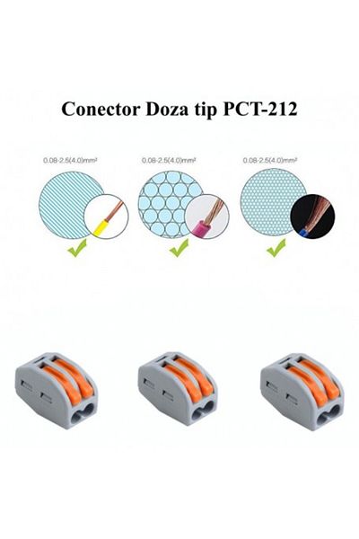 CLASSLIGHTS Conector rapid cu 2 poli, ElectroAZ