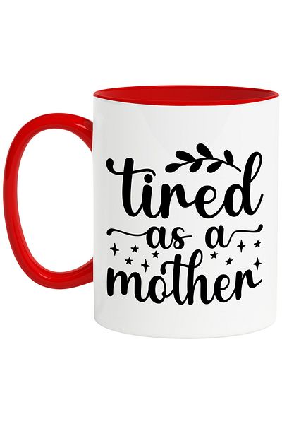 StoryGift Romania Star mug for a mother who feels tired - sacrifice weights with Man, Cu