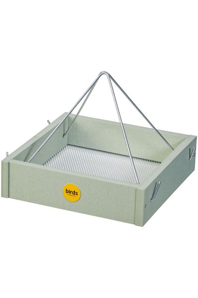Birds Choice Recycled Plastic Small Hanging Tray Bird Feeder 2.25 x 9 x 8.5 Inch