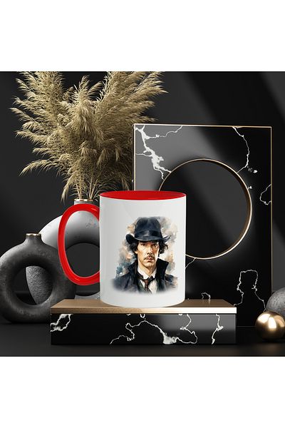 StoryGift Romania Sherlock Holmes Mug, Detective Series, British, Multicolor 330 ml, Wax, With ,STG