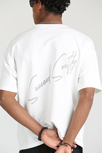 The Champ Clothing Ανδρικό μπλουζάκι με 2 νήματα με στάμπα Caeed Smithy