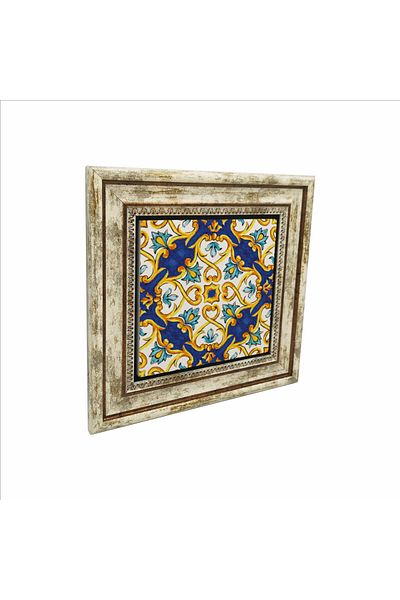 Sadrazam Italian Pattern Printed Natural Stone Table (25 X 25 Kd-79)