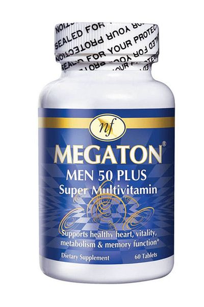 Natural Fervor Megaton Men 50 plus Super Multivitamin 60 Tablets