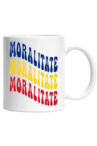 StoryGift Romania Cana Cuvantul Moralitate, In Culorile Steagului Romaniei, R...