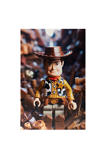 StoryGift Romania Tablou Canvas: Sheriff Woody Pride Figurina Lego Din Disney...