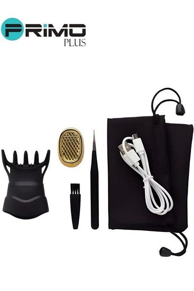 Primo Plus Electric Bakhoor With Hair Comb Attached Black