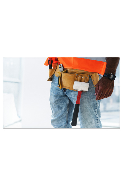 StoryGift Romania Tablou Canvas - Lumea Constructiilor: Inginer Si Arhitect La Lucru In Santier