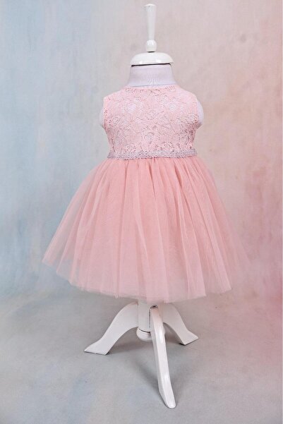 Sedefinokids kız bebek bolerolu elbise