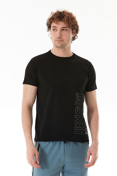 Fulla Moda Μπλουζάκι Boston Summer Printed Crew Neck T-Shirt