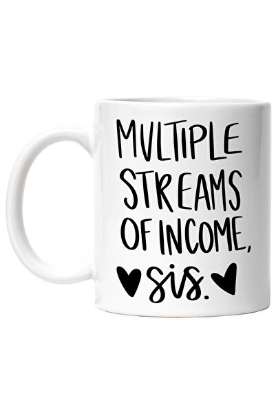 StoryGift Romania Cana Cu Inimioare Si Mesajul "multiple Streams Of Income, S...