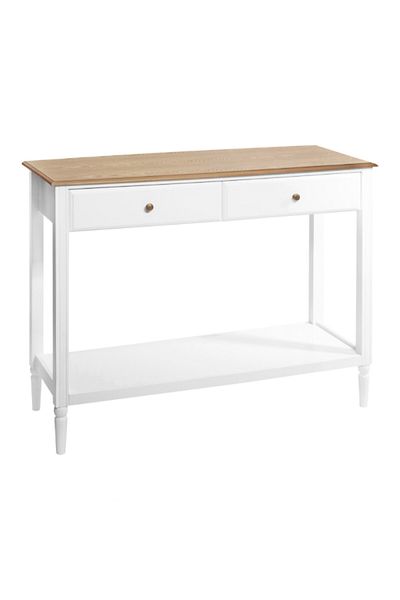 Atmosphera Solen 2-Drawer Rectangular Console Table 85.5 x 40 x 110 cm