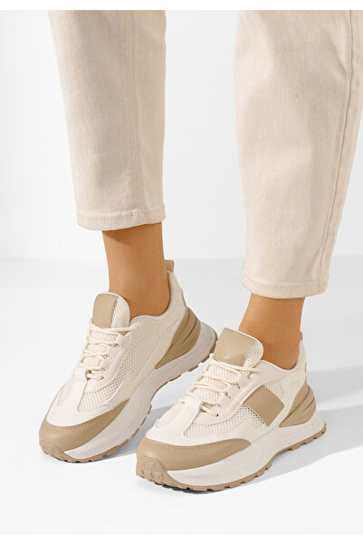 B T Shoes Veradia Women's Sneakers Khaki