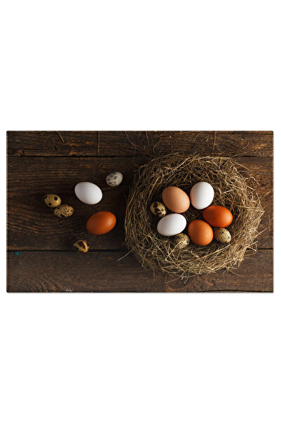 StoryGift Romania Tablou Canvas Ou Proaspat De Pui Si Prepelita In Tr-un Cuib...