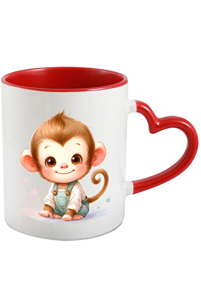 StoryGift Romania Cana Cu O Maimutica Vesela | Ilustratie | Copilarie | Cumin...